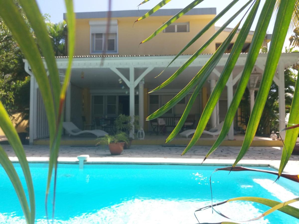Chambre D'Hote Et Loft Dans Maison De Charme Piscine A Debordement La Villa Gialla Schoelcher Exterior foto